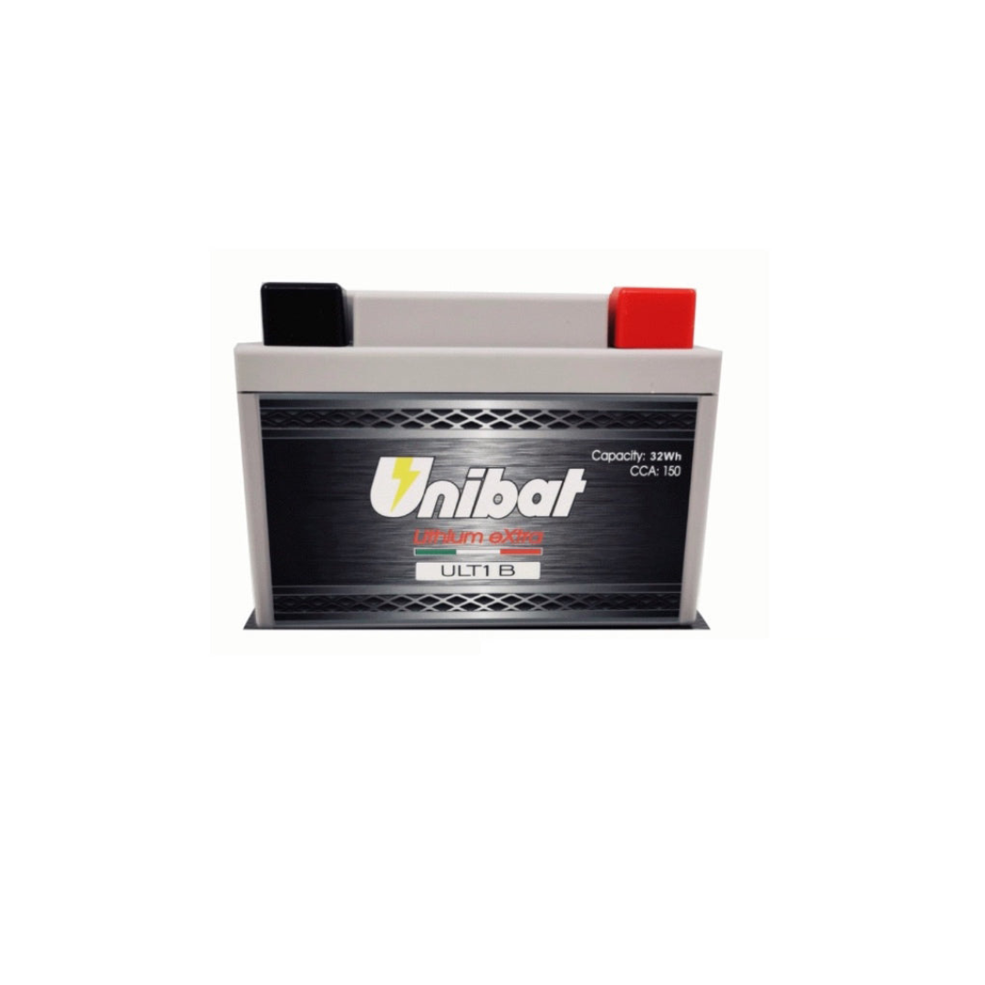 Batteria Moto Unibat ULT1 B litio 32wh 12.8V