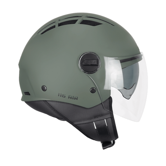 Casco Scooter CGM 116Aair Verde Opaco