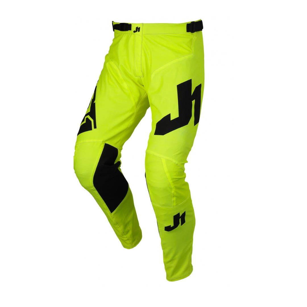 Pantaloni Motocross Bambino Just1 J-essential Youth Giallo Fluo