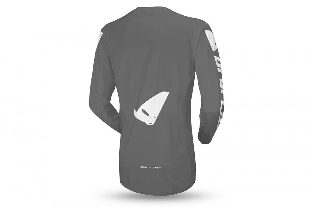 Maglia Motocross Ufo Plast Slim Radial - grigio