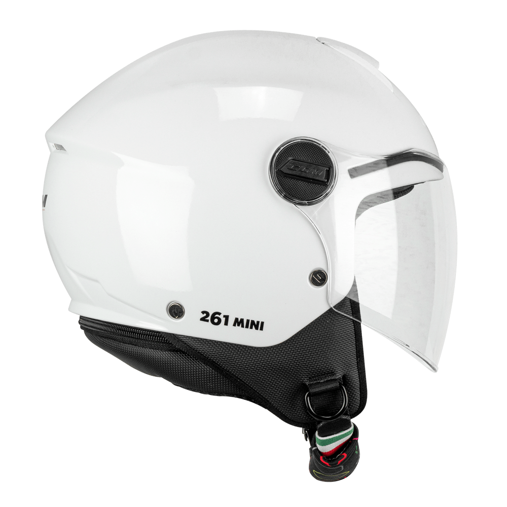 Casco Scooter CGM bambino 261mini bianco lucido