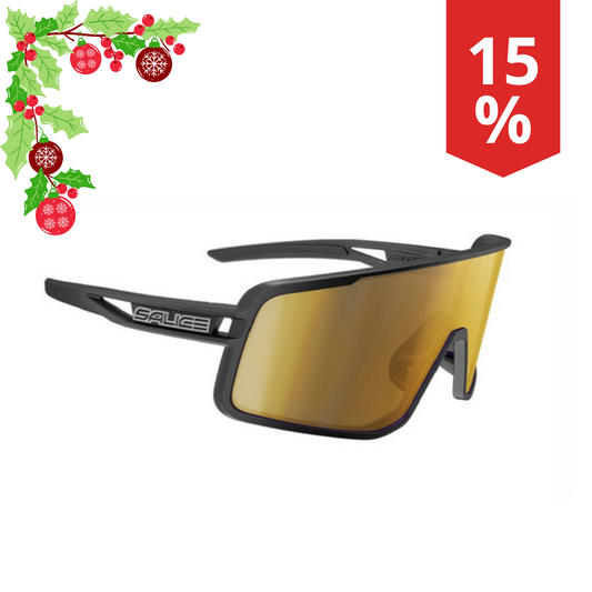 Occhiali da Sole Salice Mod.022 Nero RW Oro