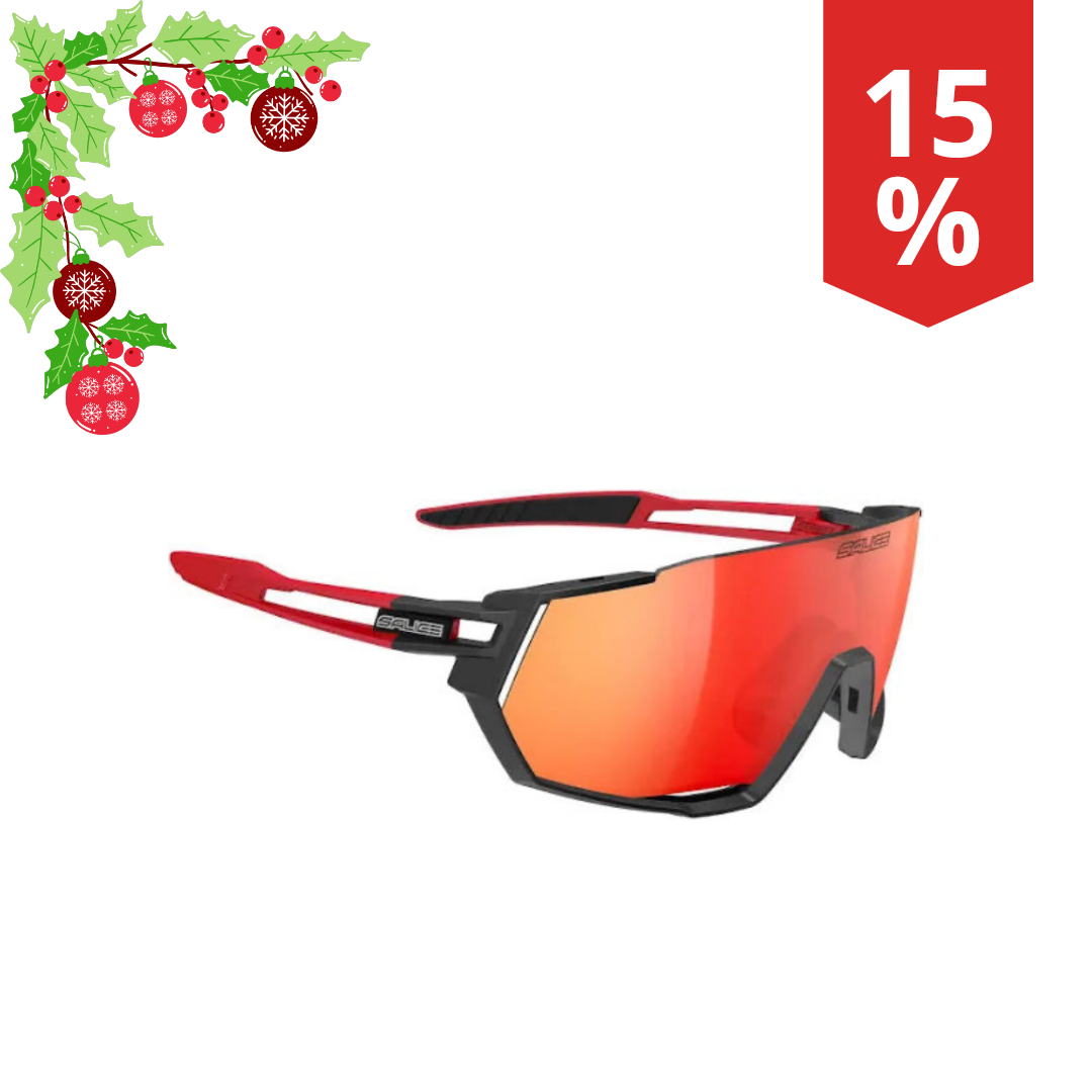 Occhiali da Sole Salice Mod.029 Nero RW Rosso