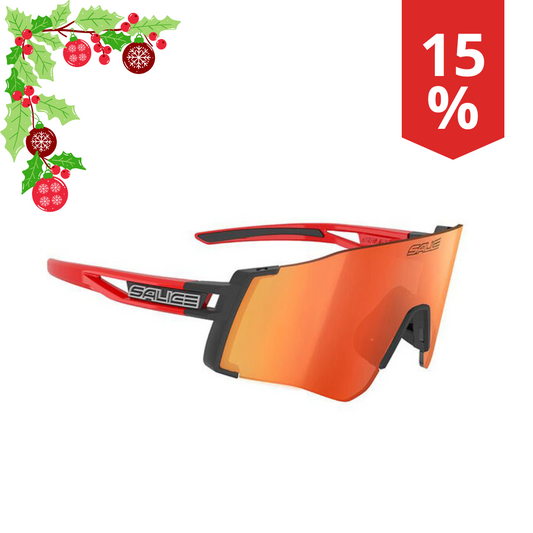 Occhiali da Sole Salice Mod.026 Nero RW Rosso