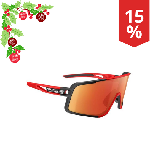 Occhiali da Sole Salice Mod.022 Nero RW Rosso