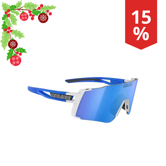 Occhiali da Sole Salice Mod.026 Bianco RW Blu