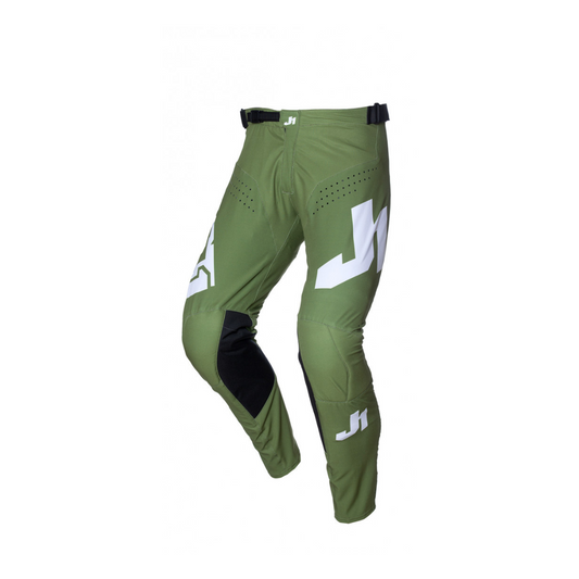 Pantaloni Motocross Just1 J-essential Army verde