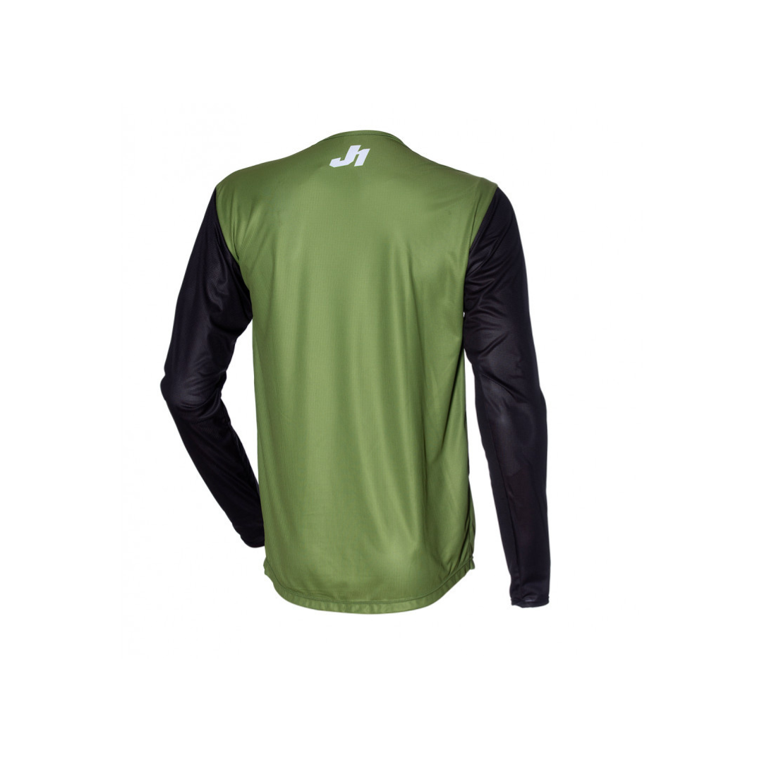 Maglia Motocross Just1 J-essential Army verde