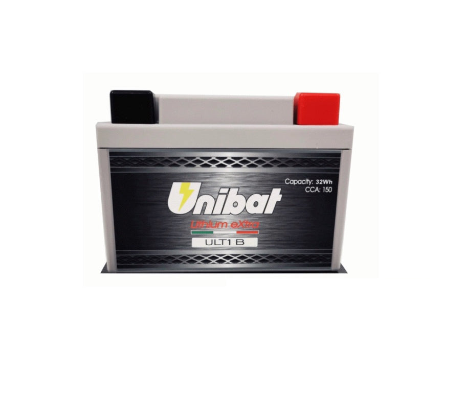 Batteria Moto Unibat ULT1 B litio 32wh 12.8V