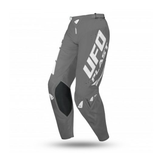 Pantaloni Motocross Ufo Plast Slim Radial - Grigio