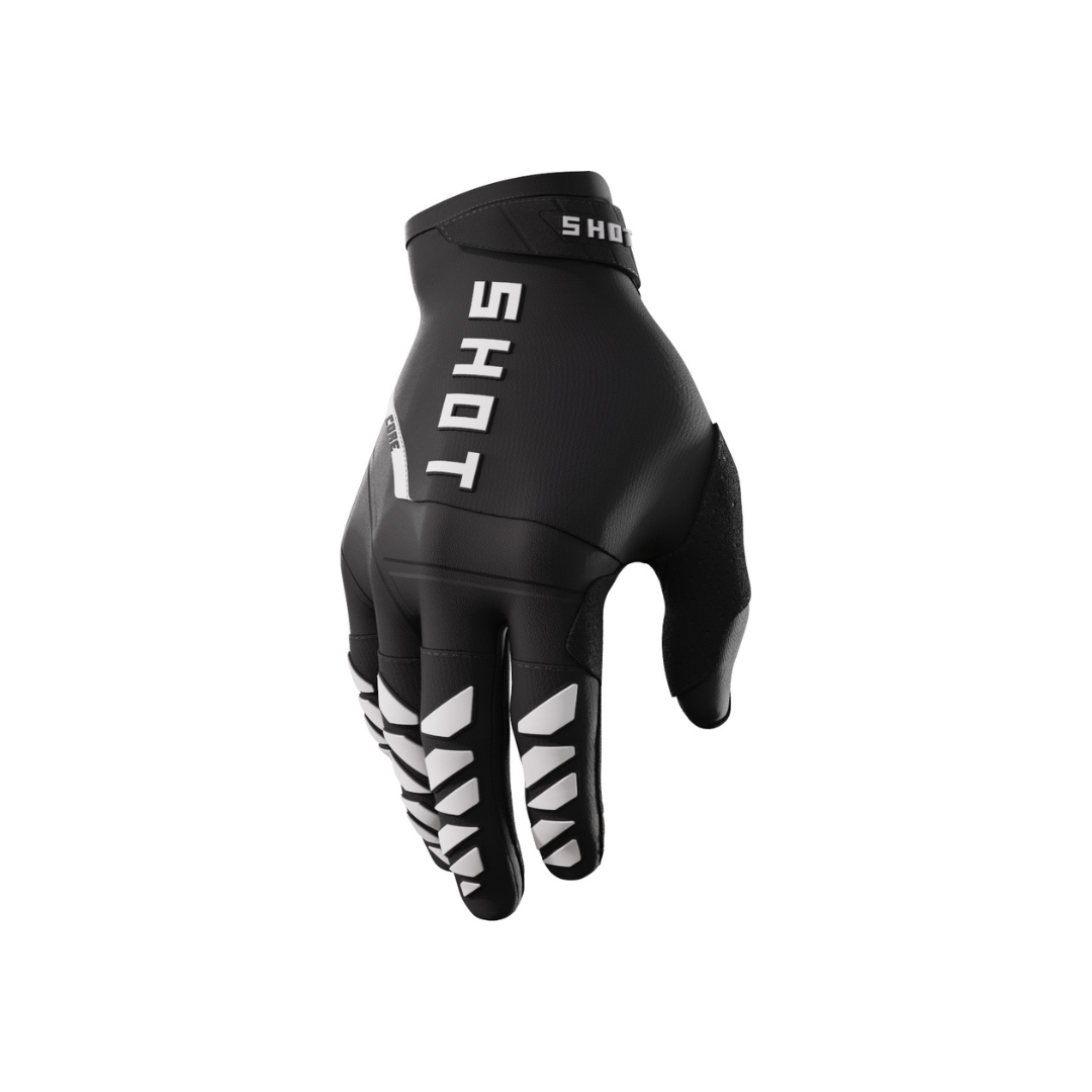 Guanti Motocross Shot Core Bianco/Nero