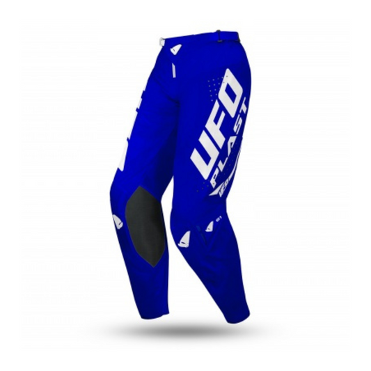 Pantaloni Motocross Ufo Plast Slim Radial - Blu