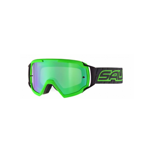 Maschera Motocross Salice MX2 Verde