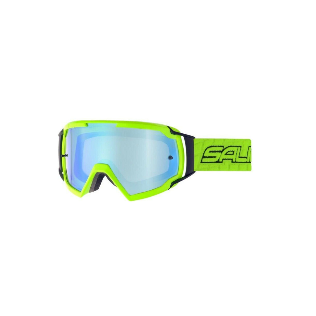 Maschera Motocross Salice MX2 Yellow