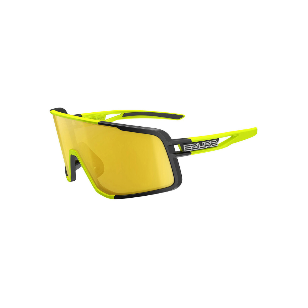 Occhiali da Sole Salice Mod.022 Nero RW Giallo