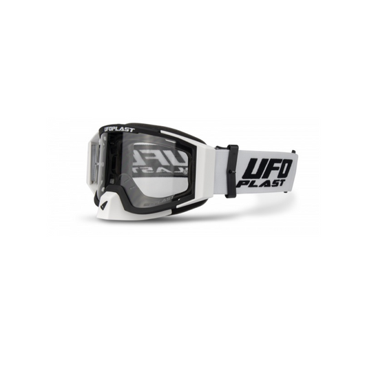 Maschera Motocross Ufo Plast Wise White