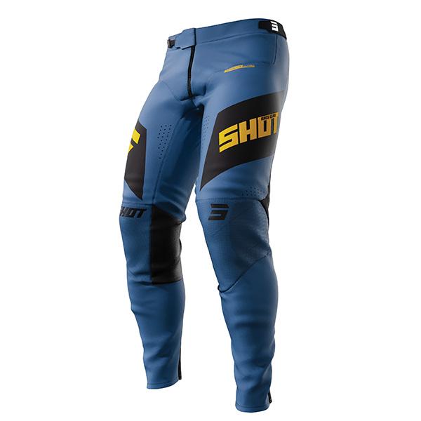 Pantaloni Motocross Shot Aerolite Ultima Blu