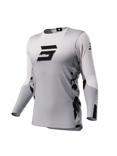 Maglia Motocross Shot Aerolite Shadow Grigio