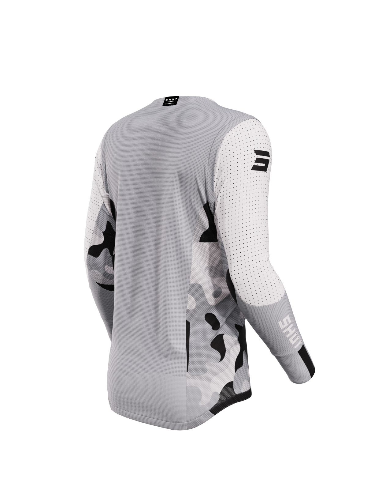 Maglia Motocross Shot Aerolite Shadow Grigio