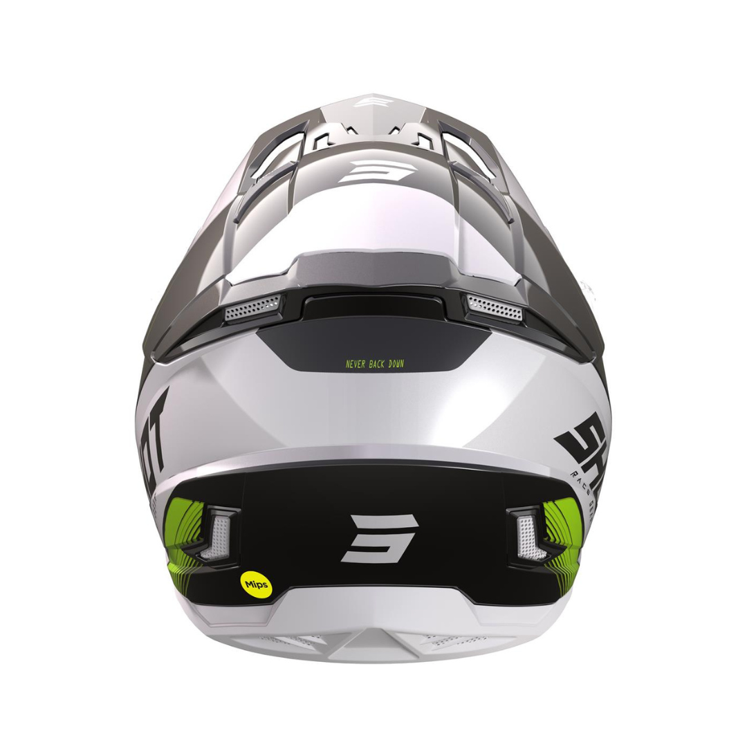 Casco Motocross Shot Core Fast Nero Pearly MIPS