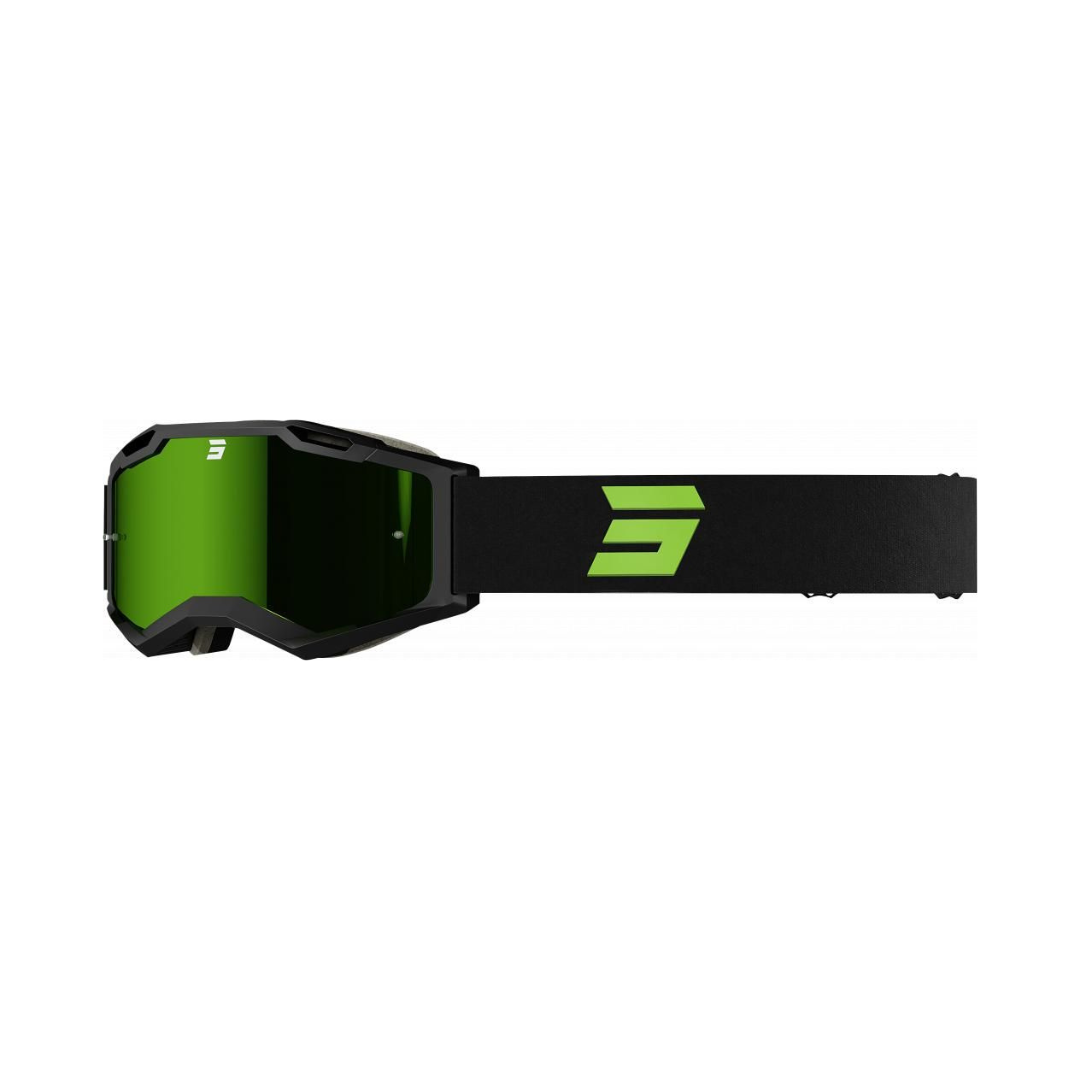 Maschera Motocross Shot Iris 2.0 Tech Verde opaco