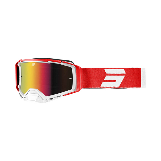 Maschera Motocross Shot Core Rosso