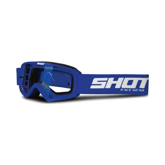 Maschera Motocross Bambino Shot Rocket Blu