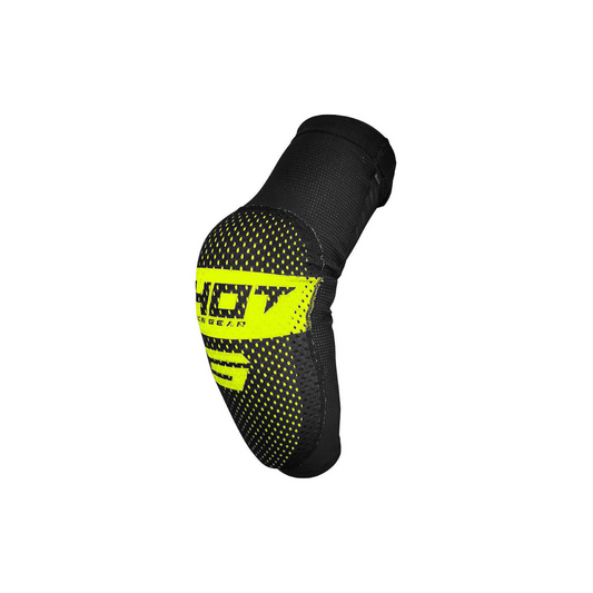 Gomitiere Motocross Shot Airlight nero giallo fluo