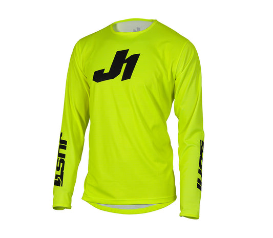 Maglia Motocross Bambino Just1 J-essential Youth Giallo Fluo