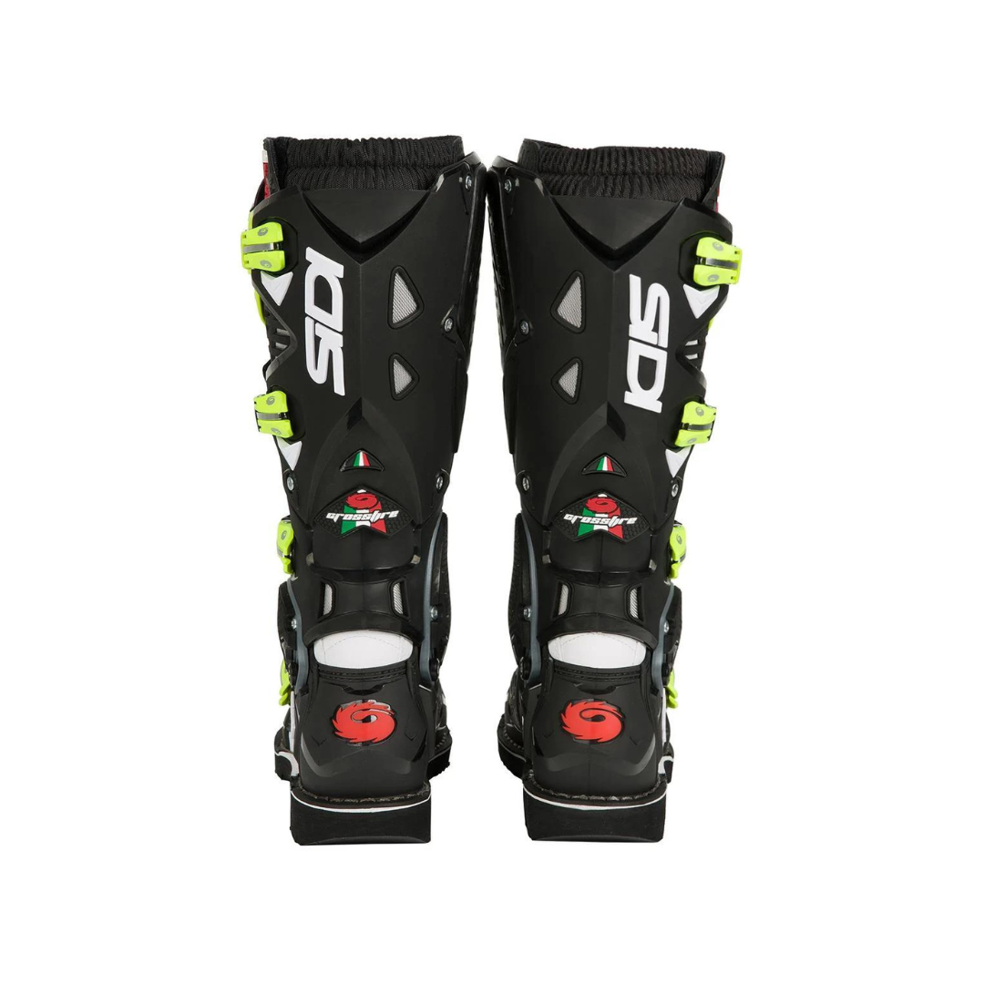 Stivali Motocross Sidi Crossfire 3 Nero Giallo fluo