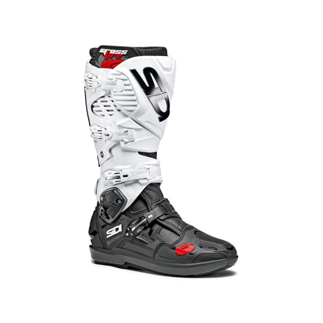 Stivali Motocross Sidi Crossfire 3 SRS Nero Bianco