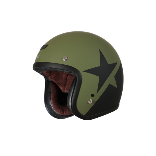 Casco Scooter Origine Primo Star Army verde