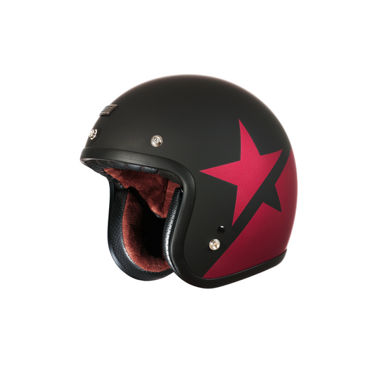 Casco Scooter Origine Primo Star Rosso