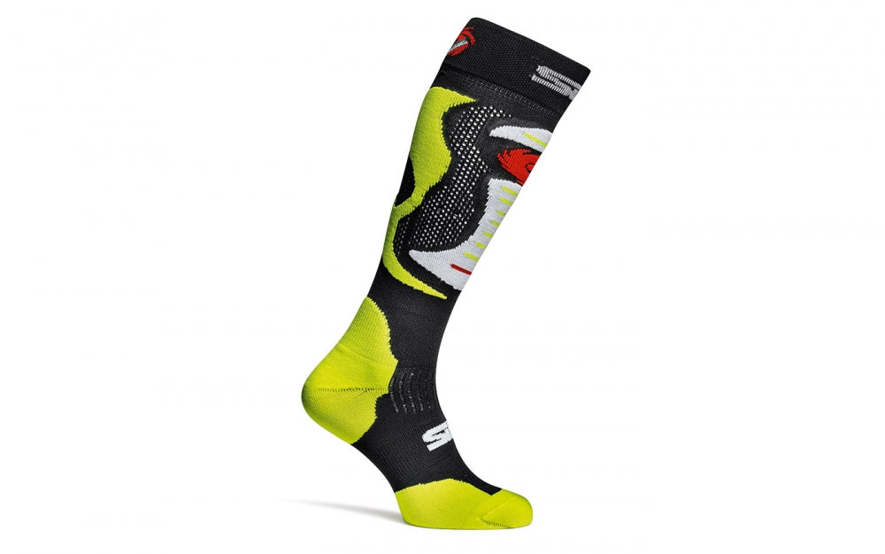 Calzini Motocross Sidi Faenza Giallo Fluo