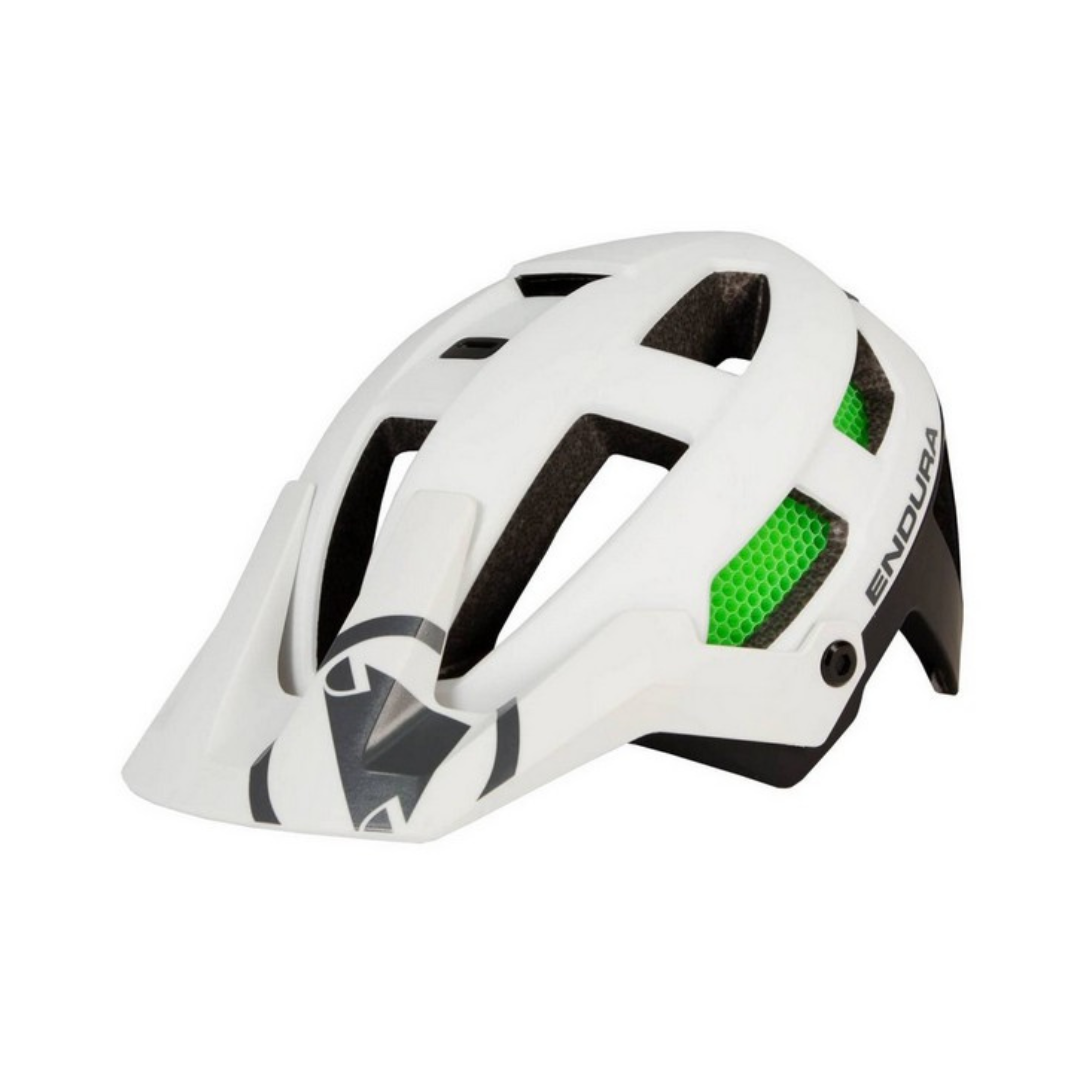 Casco Bici Endura SingleTrack Helmet Bianco