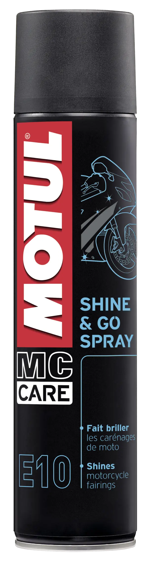 Motul MC Care E10 Shine and Go Spray