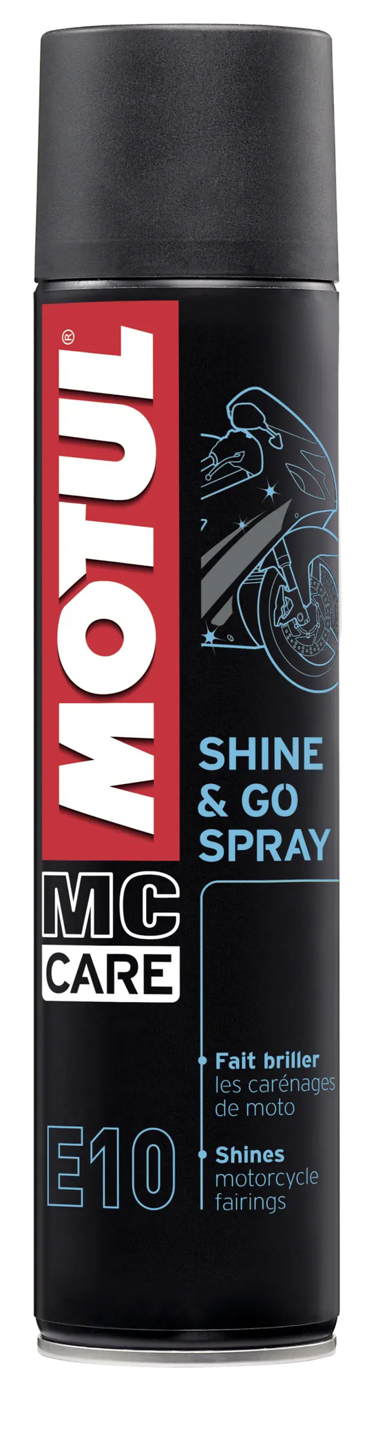 Motul MC Care E10 Shine and Go Spray