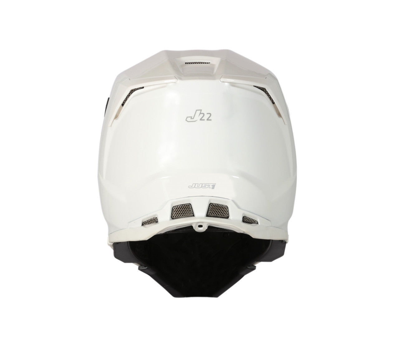 Casco Motocross Just1 J22-F Solid Bianco