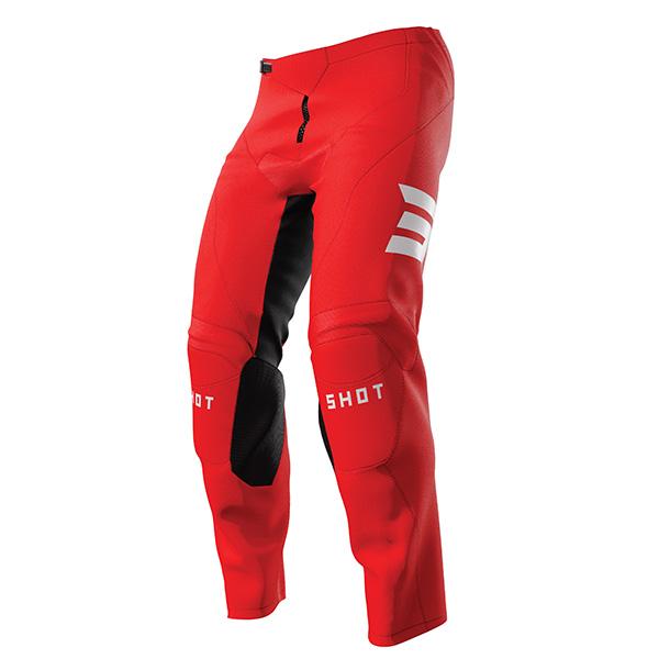 Pantaloni Motocross Shot Raw Escape Rosso