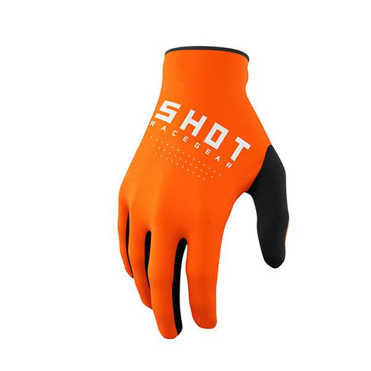 Guanti Motocross Bambino Shot Raw Arancio