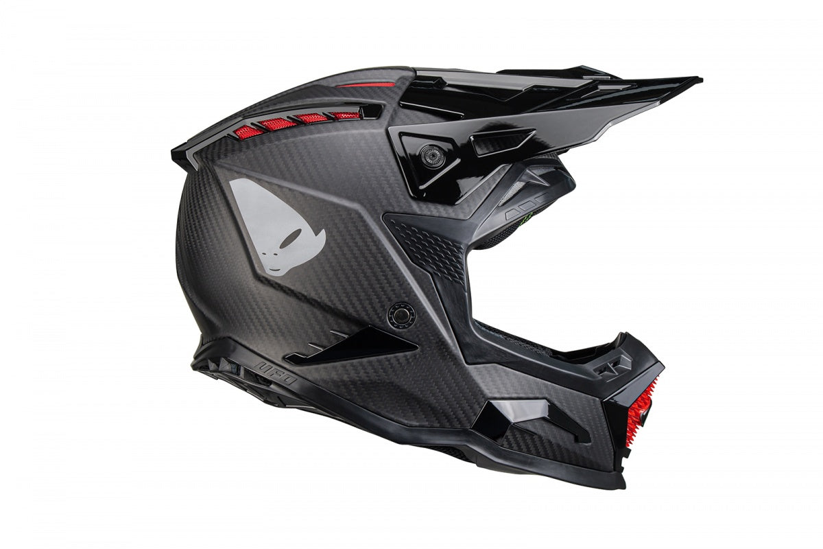 Casco Motocross Ufo Plast Echus Carbon