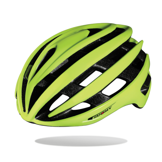 Casco Bici da Corsa Suomy Vortex Giallo Fluo