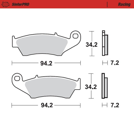 Pastiglie Moto-Master Freno Anteriore Nissin Beta-Fantic-Honda(19-24)