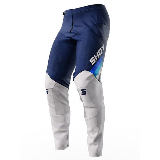 Pantaloni Motocross Shot Contact Tracer Blu