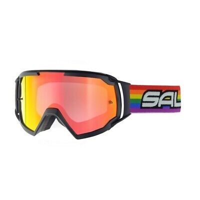 Maschera Motocross Salice MX2 Black/Pace