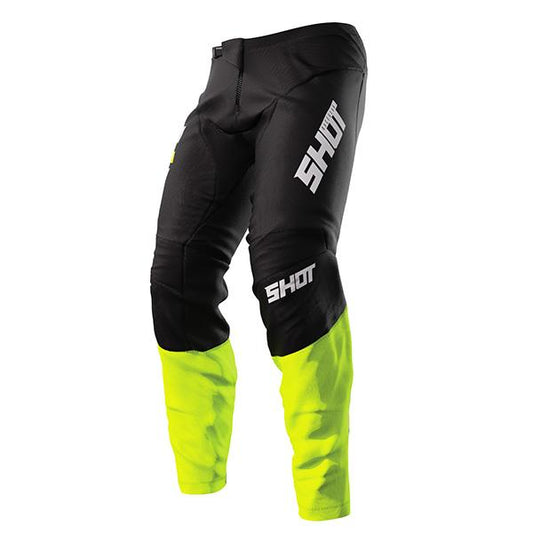 Pantaloni Motocross Shot Devo Reflex Giallo fluo