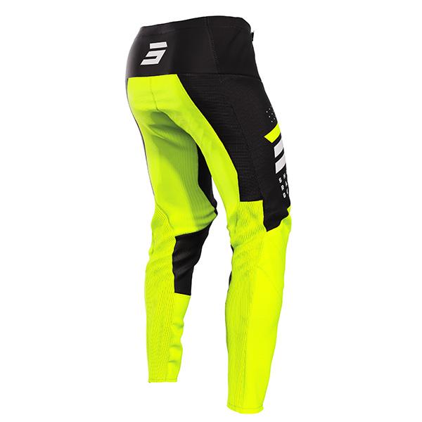 Pantaloni Motocross Shot Contact Camo 2.0 Giallo fluo