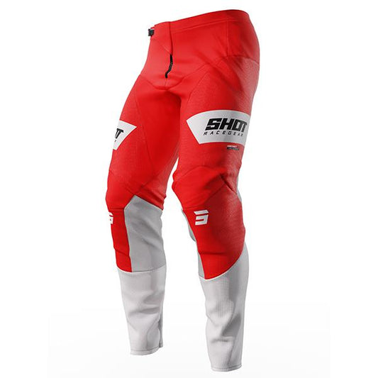 Pantaloni Motocross Shot Contact Scope Rosso