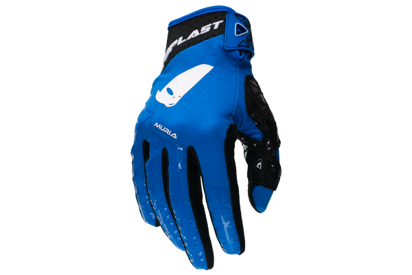 Guanti Motocross Ufo Plast Muria- Blu