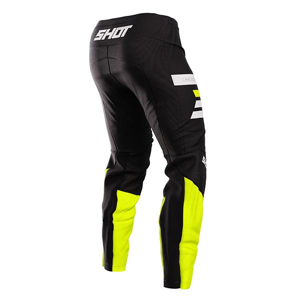 Pantaloni Motocross Shot Devo Reflex Giallo fluo